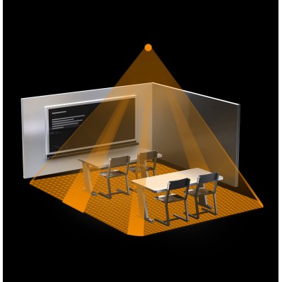 STEINEL IR Quattro COM1 000349 IP 20 white / инфракрасный датчик присутствия потолочный, встраиваемый Steinel STEINEL IR Quattro COM1 000349 IP 20 white / инфракрасный датчик присутствия потолочный, встраиваемый Steinel