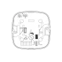 STEINEL IR Quattro COM1 000349 IP 20 white / инфракрасный датчик присутствия потолочный, встраиваемый Steinel STEINEL IR Quattro COM1 000349 IP 20 white / инфракрасный датчик присутствия потолочный, встраиваемый Steinel