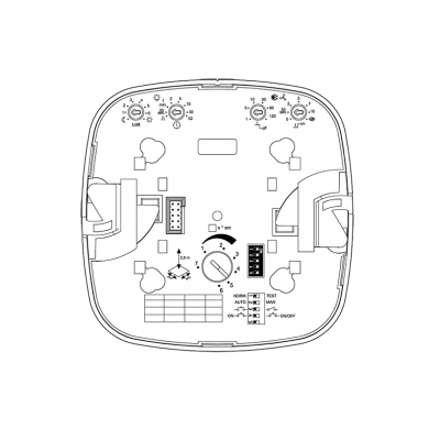 STEINEL HF 360 COM2 002848 white / высокочастотный датчик присутствия потолочный, настенный Steinel STEINEL HF 360 COM2 002848 white / высокочастотный датчик присутствия потолочный, настенный Steinel