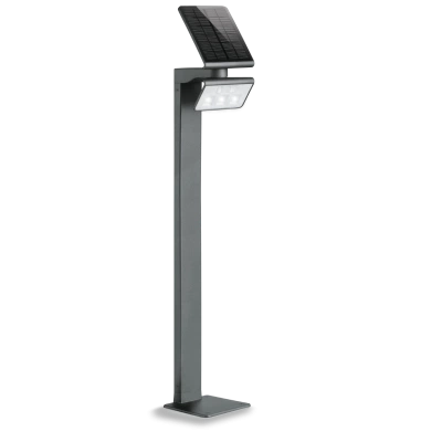 STEINEL XSolar GL-S 009830 IP 44 anthracite / clear светодиодный светильник с датчиком движения уличный LED 3х
