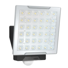 STEINEL XLED PRO SQUARE XL 009946 IP 54 black / светодиодный прожектор с датчиком движения LED 48 Вт Steinel
