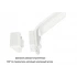 STEINEL Прожектор светодиодный XLED slim white STEINEL Прожектор светодиодный XLED slim white
