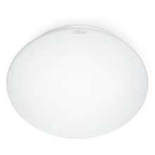 STEINEL RS 16 LED GLASS 035105 IP 44 white / matt светильник с высокочастотным датчиком движения потолочный /