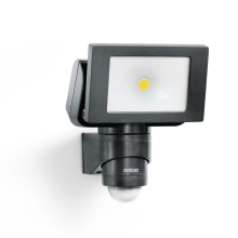 STEINEL LS 150 LED 052546 IP 44 black / clear прожектор с датчиком движения настенный уличный LED 1x20,5, шт