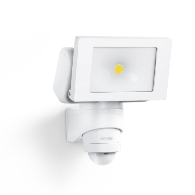 STEINEL LS 150 LED 052553 IP 44 white / clear прожектор с датчиком движения настенный уличный LED 1x20,5, шт