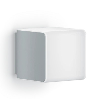 STEINEL L 830 LED iHF Cubo 055509 IP 44 silver / matt светодиодный светильник с датчиком движения настенный