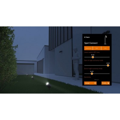 STEINEL Уличный светильник Spot Way Sensor anthracite STEINEL Уличный светильник Spot Way Sensor anthracite
