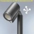 STEINEL SpotWay N 058678 IP 44 anthracite светильник с сумеречным датчиком уличный,GU10, 7,9 Вт,3000K,512 Л STEINEL SpotWay N 058678 IP 44 anthracite светильник с сумеречным датчиком уличный,GU10, 7,9 Вт,3000K,512 Л