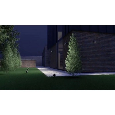 STEINEL Уличный светильник Steinel Spot Garden NightMatic anthracite STEINEL Уличный светильник Steinel Spot Garden NightMatic anthracite