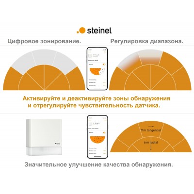 STEINEL Датчик движения Steinel IS 180 digi HD white STEINEL Датчик движения Steinel IS 180 digi HD white