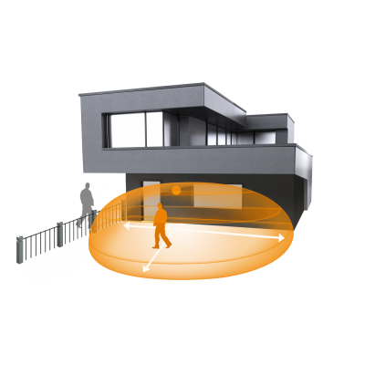STEINEL iHF 3D connect 066215 IP 54 black / высокочастотный датчик движения настенный, накладной, шт STEINEL iHF 3D connect 066215 IP 54 black / высокочастотный датчик движения настенный, накладной, шт
