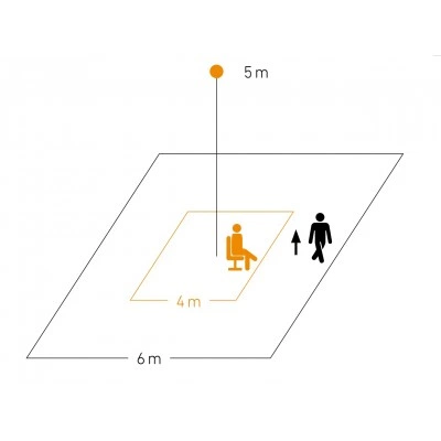 STEINEL Датчик присутствия IR Micro Office 6м DALI APC AP STEINEL Датчик присутствия IR Micro Office 6м DALI APC AP