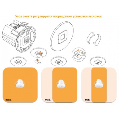 STEINEL Датчик присутствия Steinel IR Micro Office 6м DALI APC DE STEINEL Датчик присутствия Steinel IR Micro Office 6м DALI APC DE
