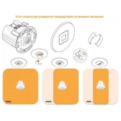 STEINEL Датчик присутствия Steinel IR Micro Office 6м DALI APC DE STEINEL Датчик присутствия Steinel IR Micro Office 6м DALI APC DE