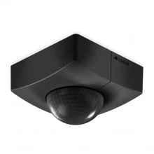 STEINEL IS 3360 SQUARE COM1 AP 068523 IP 54 black / инфракрасный датчик движения потолочный, накладно
