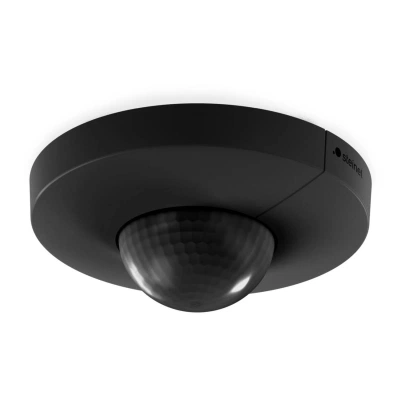 STEINEL IS 3360 ROUND COM1 UP 068554 IP 20 black / инфракрасный датчик движения потолочный, встраива