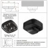 STEINEL Датчик присутствия IR Quattro HD COM1 black STEINEL Датчик присутствия IR Quattro HD COM1 black