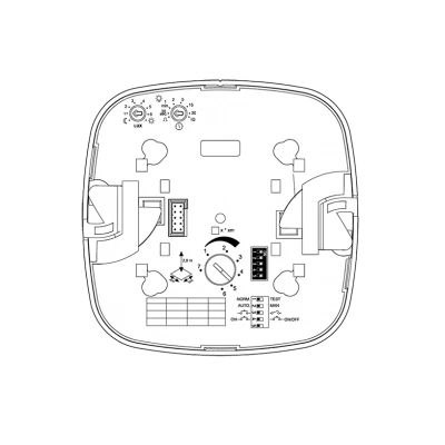 STEINEL IR Quattro COM1 079345 DE IP 20 white / инфракрасный датчик присутствия потолочный, встраиваемый, шт STEINEL IR Quattro COM1 079345 DE IP 20 white / инфракрасный датчик присутствия потолочный, встраиваемый, шт