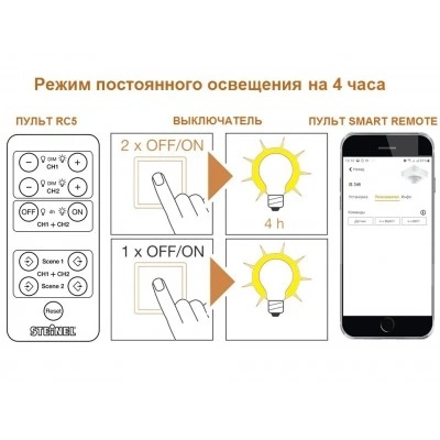 STEINEL Датчик движения IS 345 SQUARE COM1 DE STEINEL Датчик движения IS 345 SQUARE COM1 DE