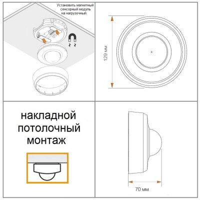 STEINEL Датчик присутствия PD-24 ECO DALI-2 AP white STEINEL Датчик присутствия PD-24 ECO DALI-2 AP white