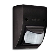 STEINEL IS 2160 605919 IP 54 black / инфракрасный датчик движения настенный, накладной Steinel