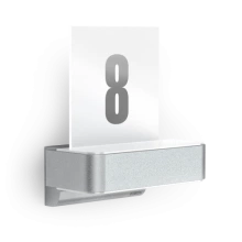 STEINEL L 820 LED iHF 671327 IP 44 alluminium / светодиодный светильник с датчиком движения LED 12 Вт Steinel
